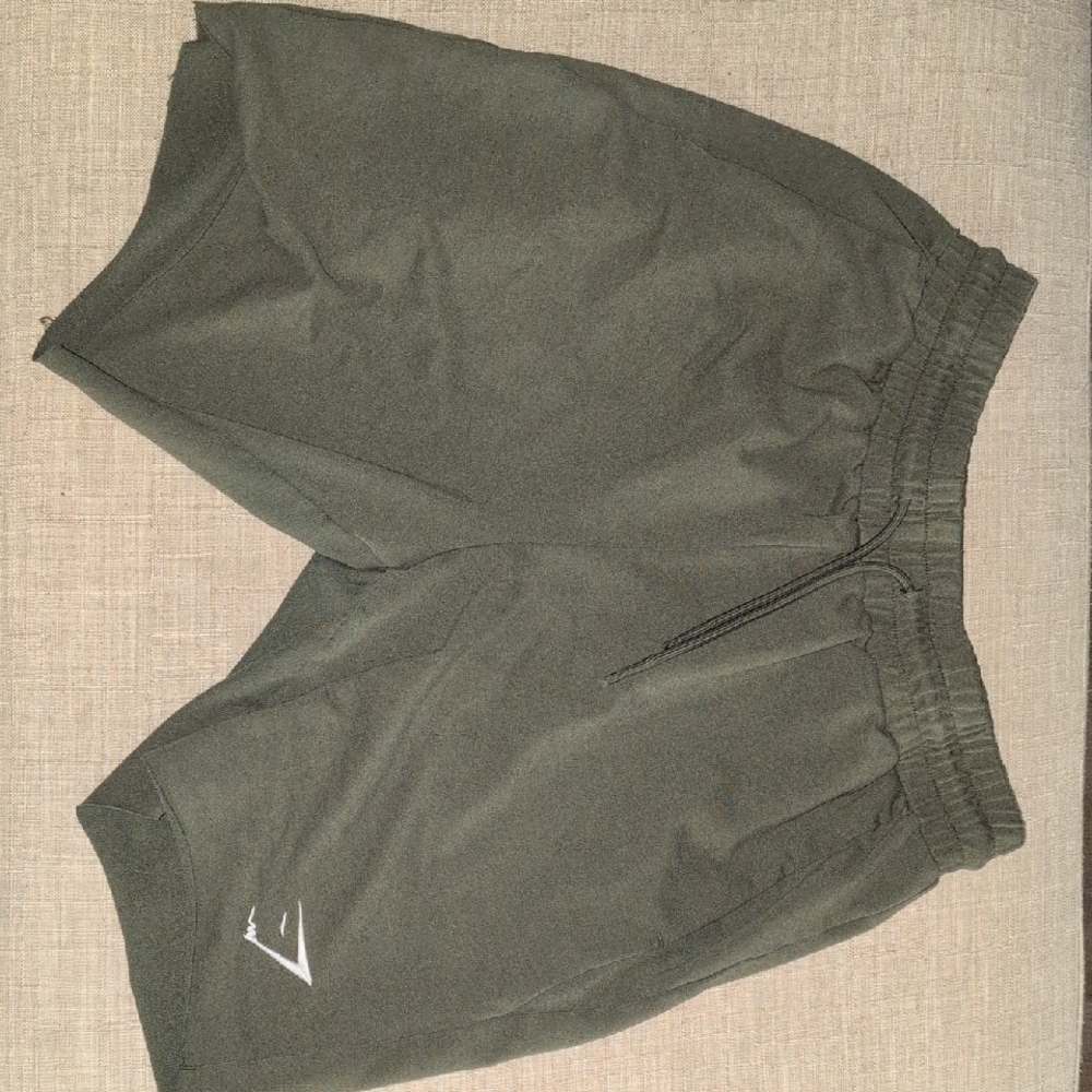 Gymshark Men's Athletic Shorts - Olive